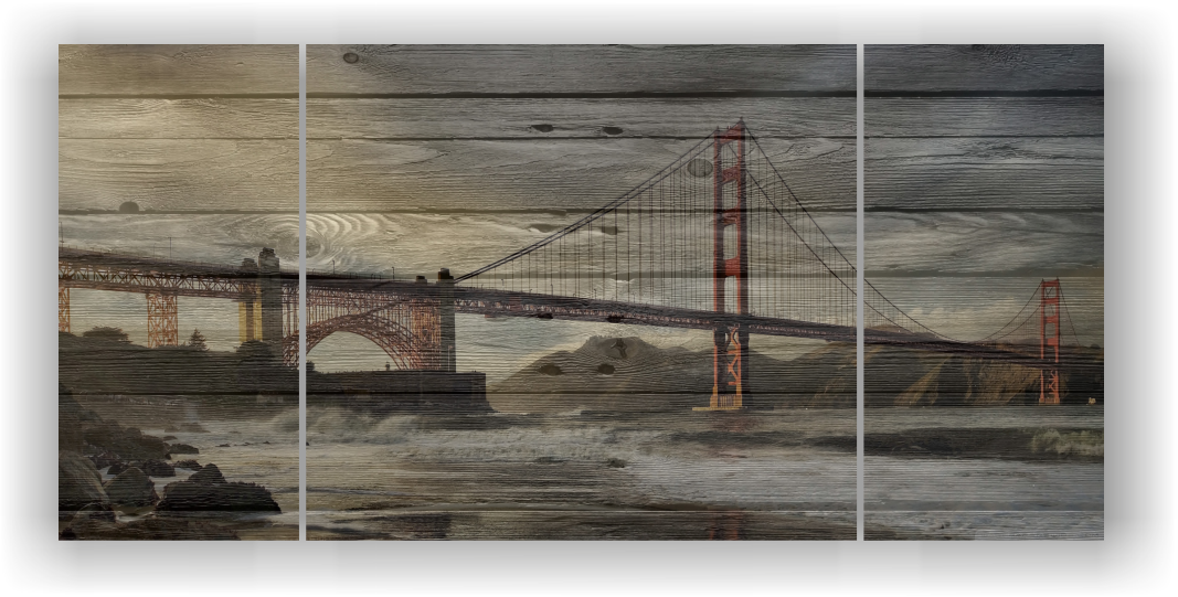 tablou urban - San Francisco bridge art III  tablou urban - San Francisco bridge art III